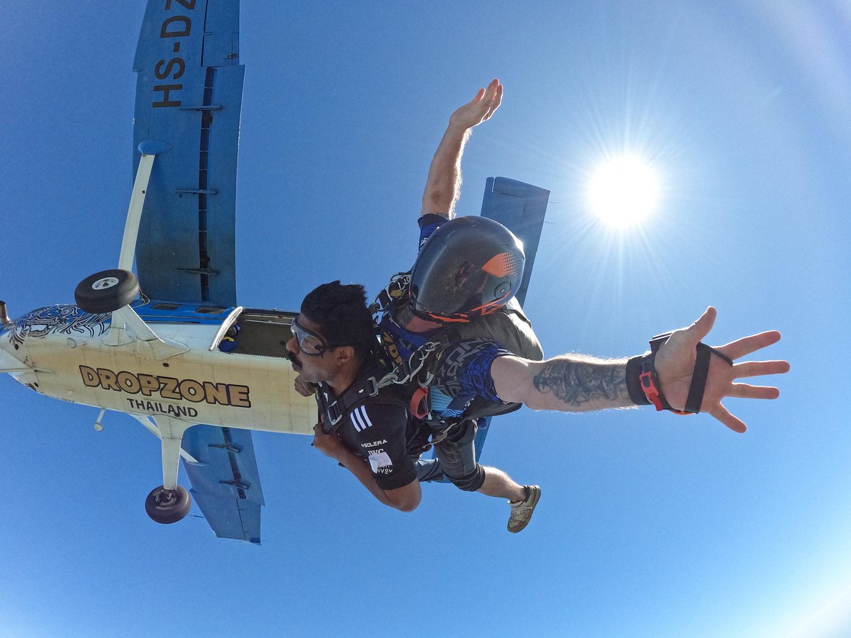 First jump